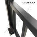 Fencing Components_Steel Gate 970x1200H (Texture Black)