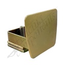 Fencing Components_Steel End Cap (Suits CGT8S) [Cantilever System]