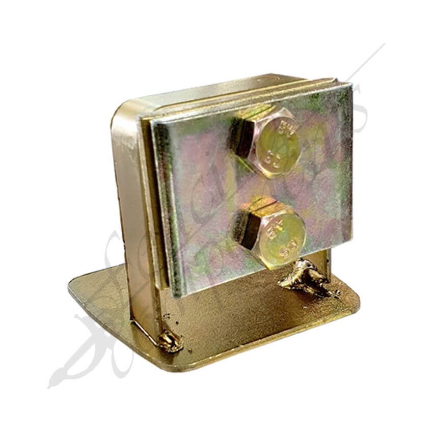 Fencing Components_Steel End Cap (Suits CGT8S) [Cantilever System]