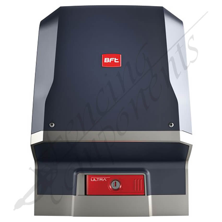 BFT ICARO Ultra AC A2000 Sliding Gate Motor KIT (2000KG Load)(inc. 2 remotes + 4 gear racks)