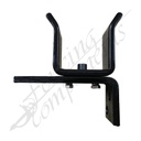Fencing Components_Gate Receiver/Catcher 65mm Steel (Black) ADJUSTIBLE