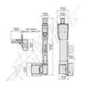 Fencing Components_D&D Magna Latch Vertical Pull Short Latch