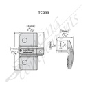 Fencing Components_D&D Plastic Gate Stopper