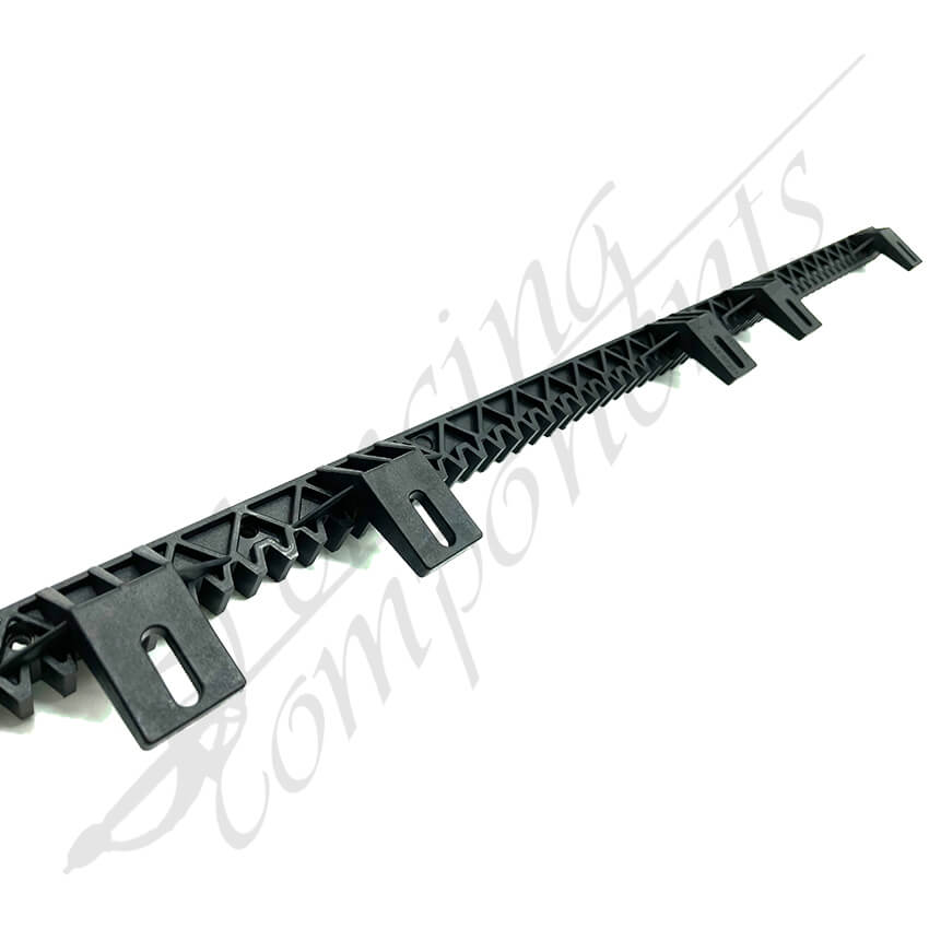 Fencing Components_1 Metre 6 Bracket - Nylon Gear Rack (with Metal Core)
