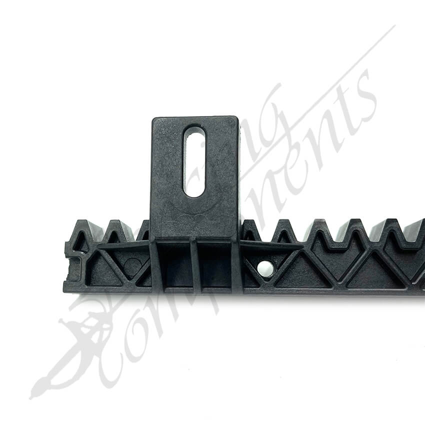 Fencing Components_1 Metre 6 Bracket - Nylon Gear Rack (with Metal Core)