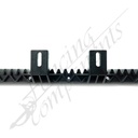 Fencing Components_1 Metre 6 Bracket - Nylon Gear Rack (with Metal Core)