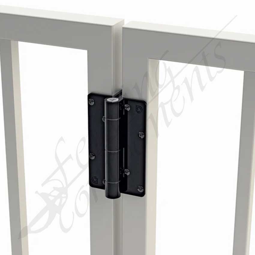 D&D Kwikfit Aluminium Self-Closing Hinge [PAIR]
