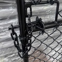 Chainwire / Chainlink Galvanised Gates - 3 Barbed