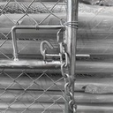 Chainwire / Chainlink Galvanised Gates - 3 Barbed