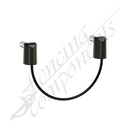 Locinox B-Safe Stainless Steel Door Loop Safety Cable - Up To 500kg, 200mm Length, Diameter 5mm