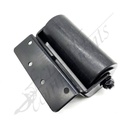 Fencing Components_65 Dia x155mm Nylon Top Roller (Heavy Duty Bracket) - Black [PAIR]