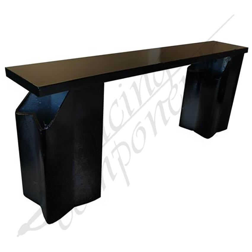 Fencing Components_Gate Tunnel / Bridge Accessory (Gap 220mm) Black