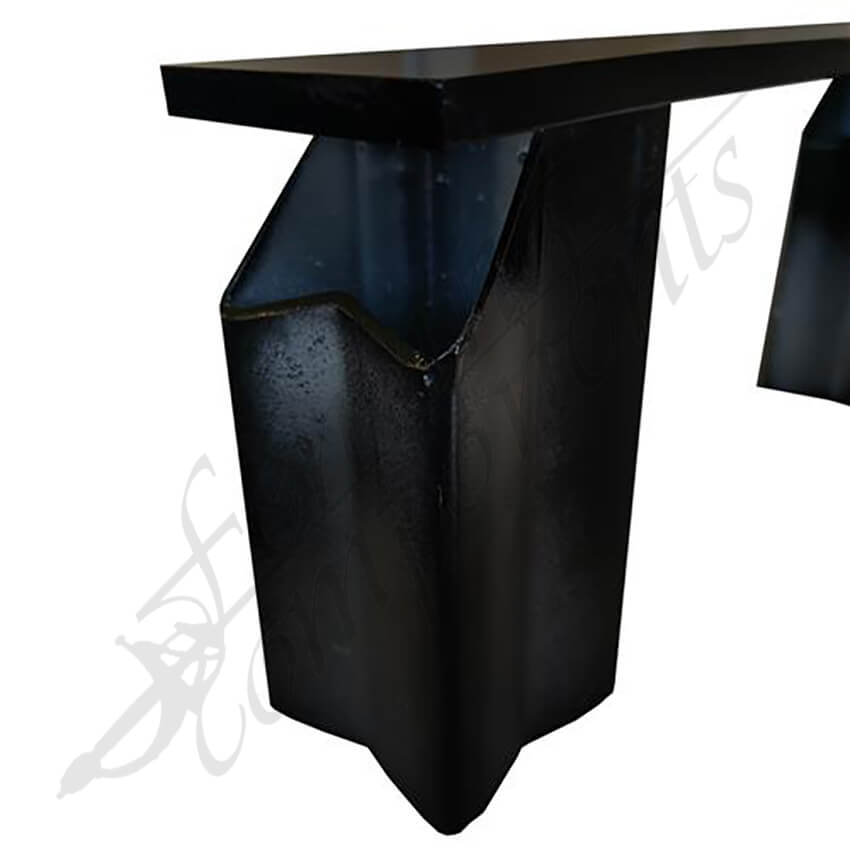 Fencing Components_Gate Tunnel / Bridge Accessory (Gap 220mm) Black