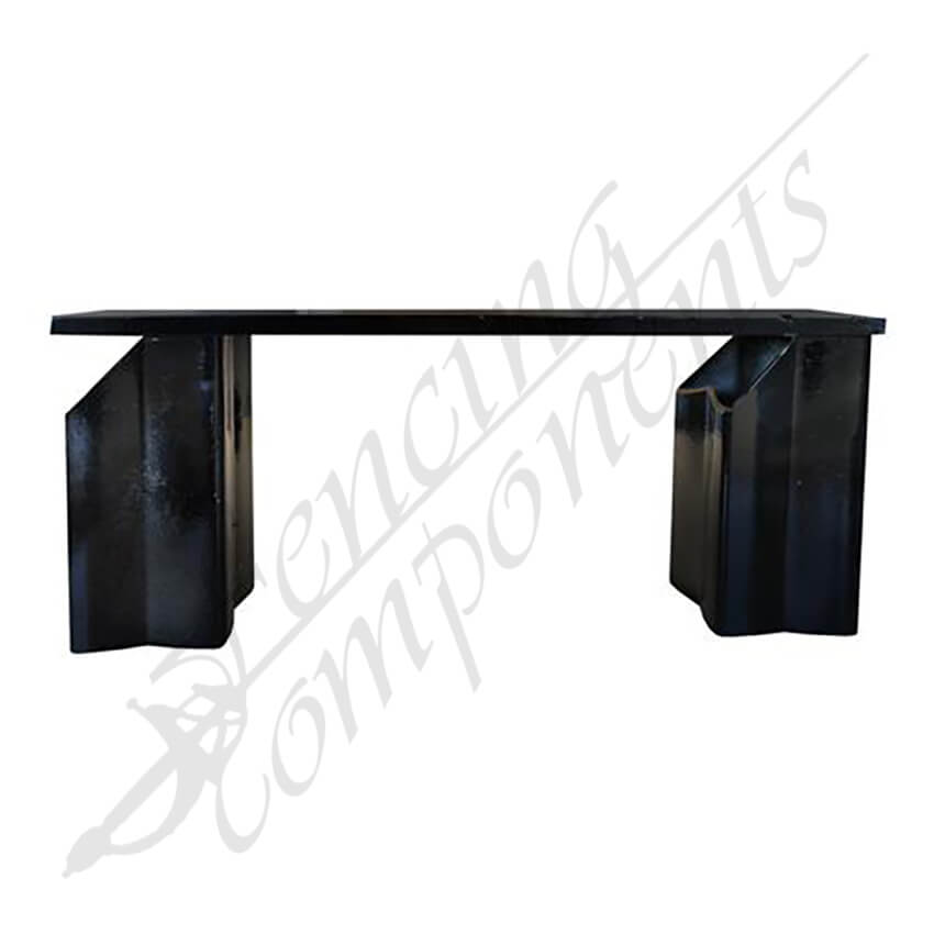 Fencing Components_Gate Tunnel / Bridge Accessory (Gap 220mm) Black
