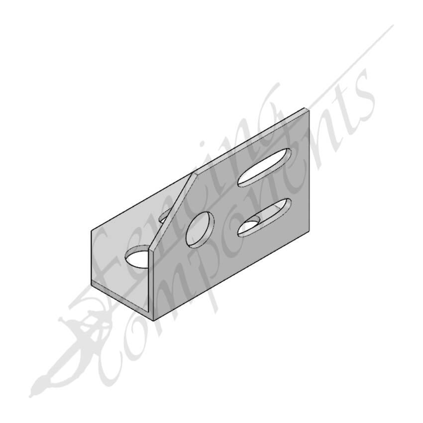 Fencing Components_Heavy Duty Angle Bracket 75x75x90mm