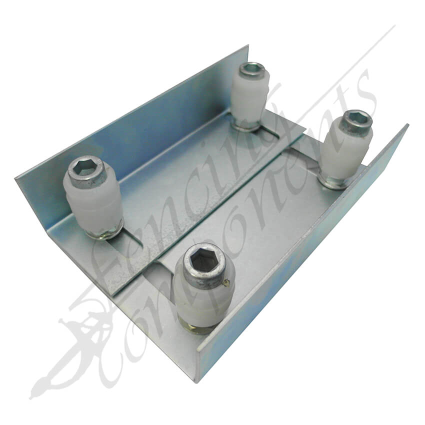 Fencing Components_Top Roller with Bracket - including 4 White Roller