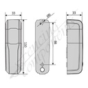 Fencing Components_Compacta A20-180 Wired Photocell Pedestrian Sensor