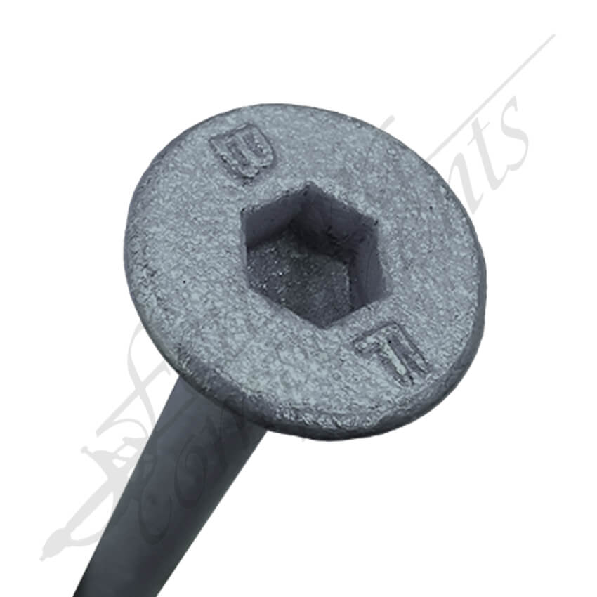 Fencing Components_BREMICK #14-10x50 Gal Bugle Head Alan Screw T17 C3 B01 (50/Bag-500/Box)