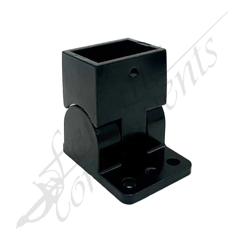 38x25mm Aluminium Angled Adjustable Swivel Bracket for Raked/Sloped/Corner Panels