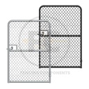 Chainwire / Chainlink Galvanised Gates - Access
