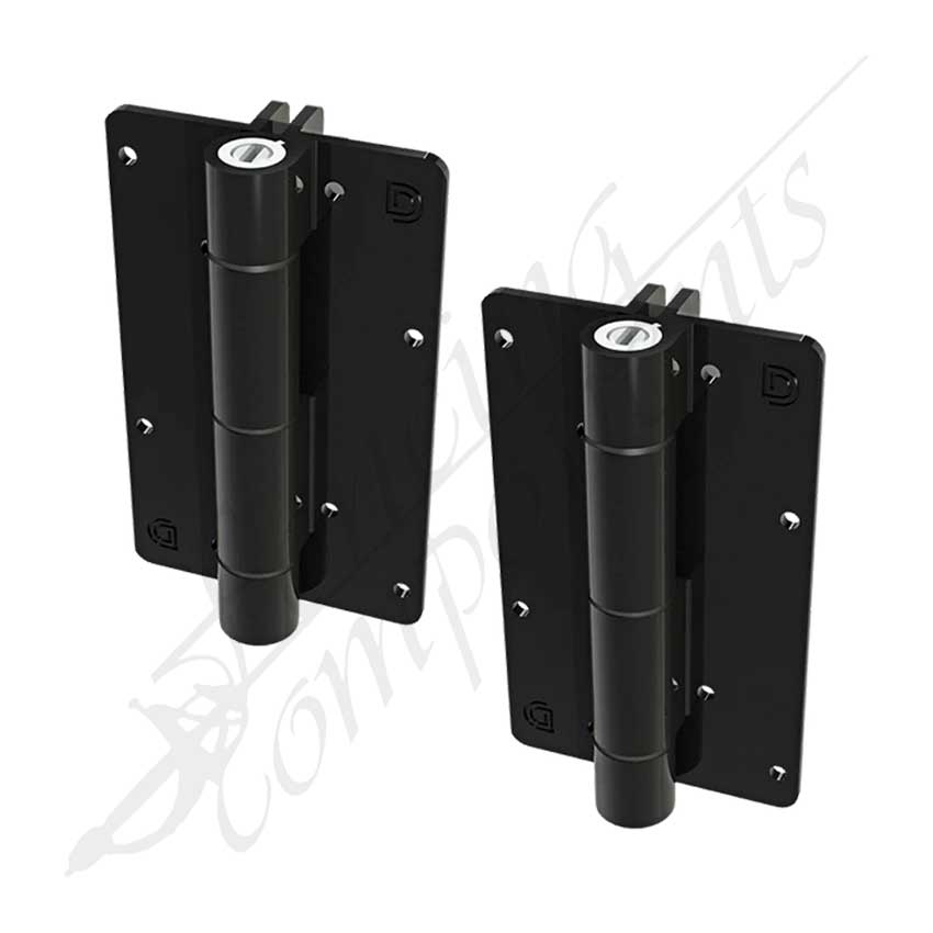 D&D Kwikfit Aluminium Self-Closing Hinge [PAIR]