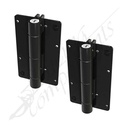 D&D Kwikfit Aluminium Self-Closing Hinge [PAIR]