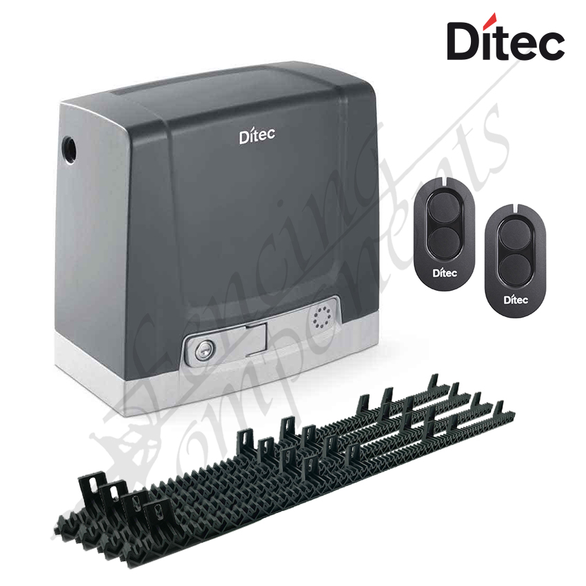 Ditec NeoS Green 500 Heavy Duty Sliding Gate Motor Kit - 500KG / 12m 