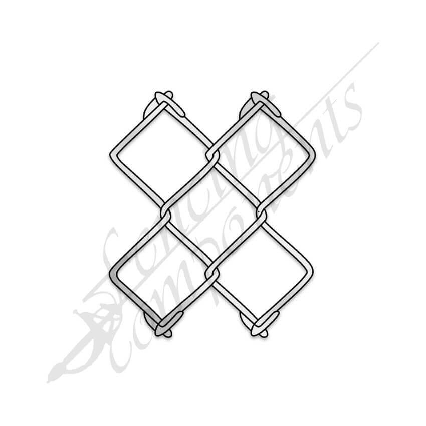 Chainwire Mesh Temporary - 60mm Diamond x 2.24mm (Galv) 20m