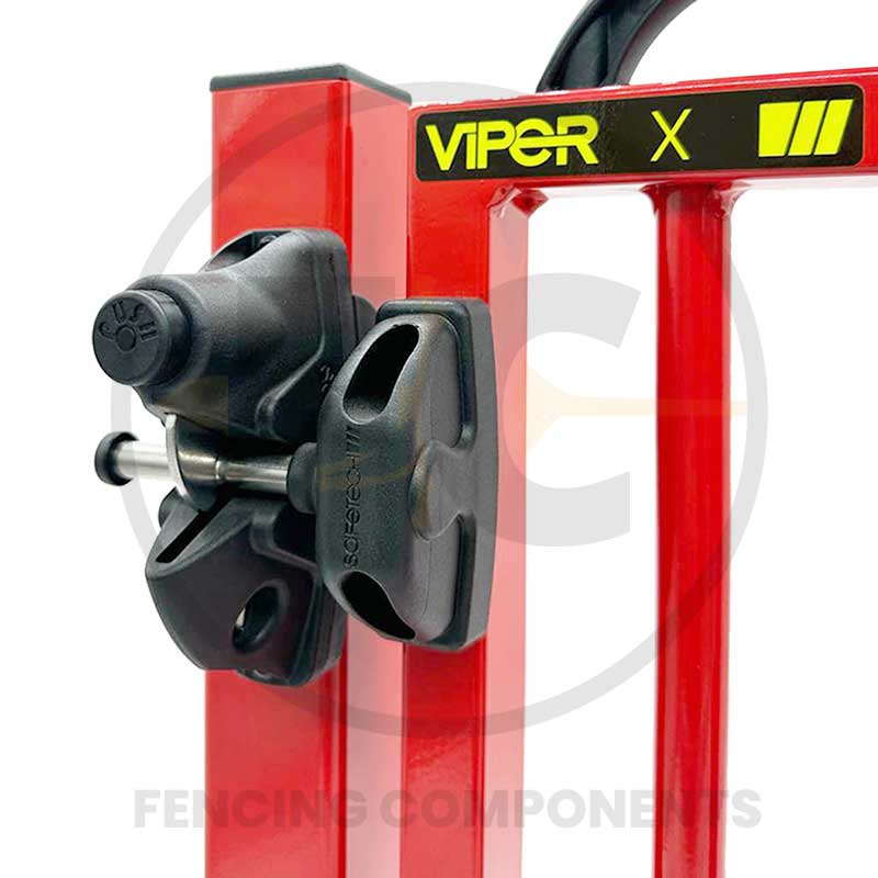 Safetech Cobra Viper X Lockable Latch - Lite (Suits 50SQ Post Only)