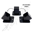 40x40mm Internal Raked Swivel Bracket - Horizontal / Vertical [SINGLE] 