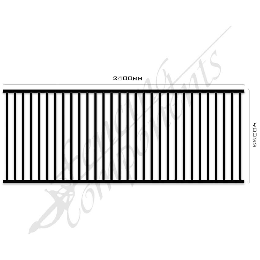 Aluminium Flat Top Panel - 900H