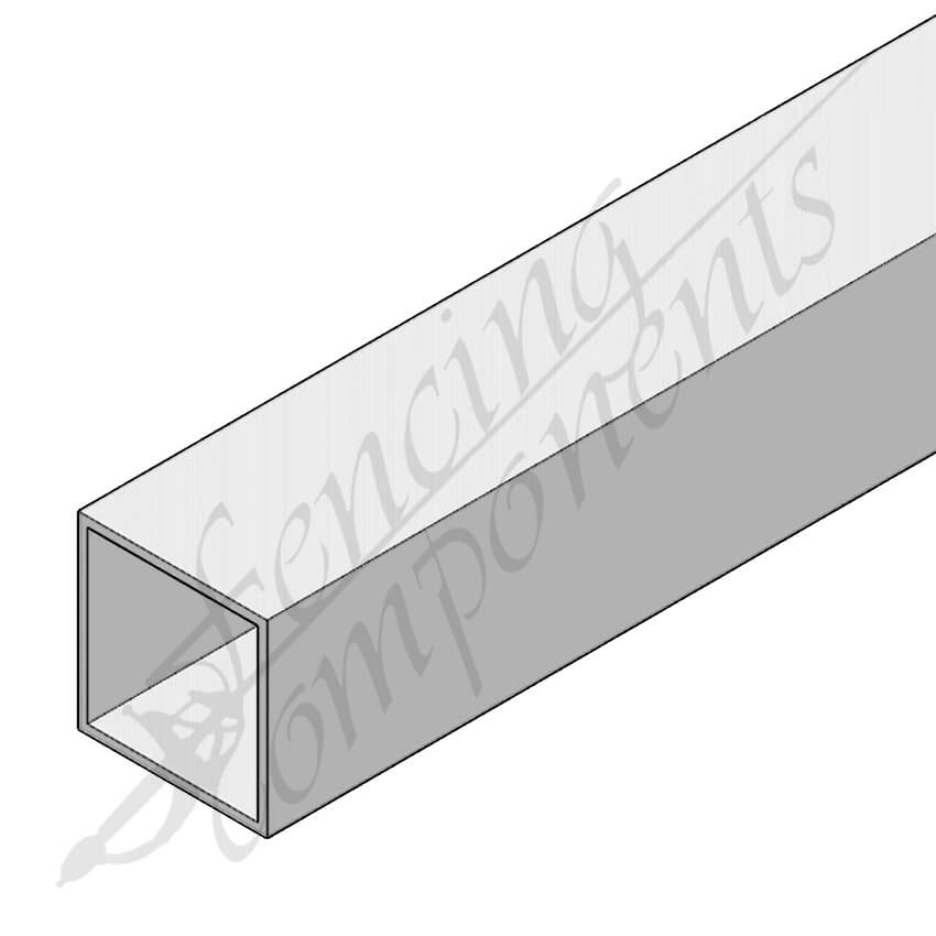 100x100mm Aluminium SHS 