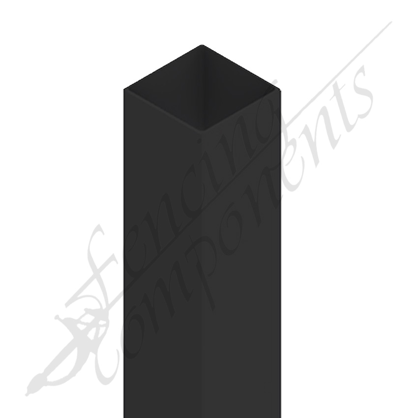 150x150mm Steel Post - Satin Black (3000mm)