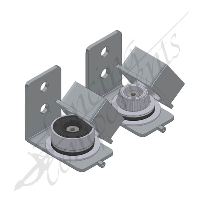 MAXX Ball Bearing Punch In Hinges - Steel [PAIR] 