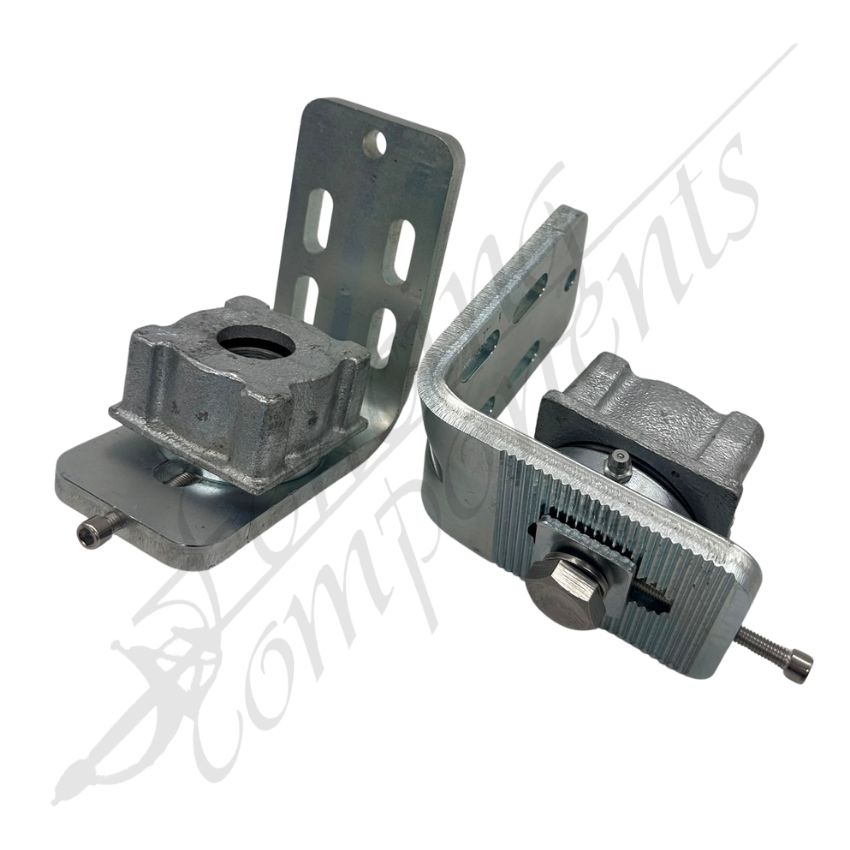 MAXX Ball Bearing Punch In Hinges - Steel [PAIR] **YELLOW**