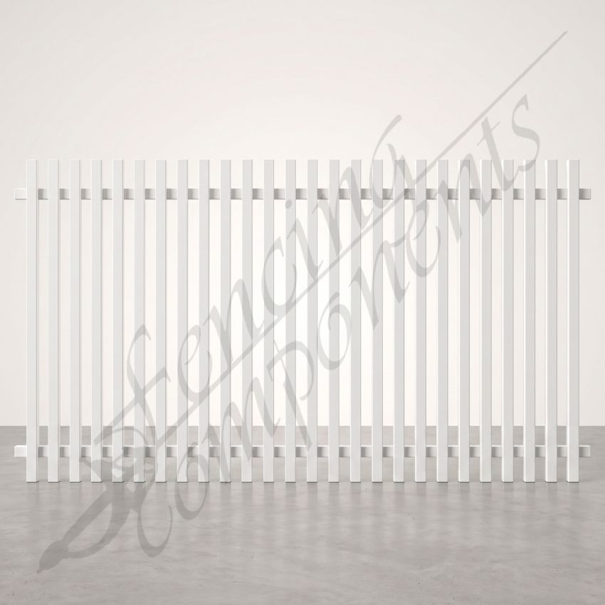 Aluminium Batten Panels & Gates - Surfmist/Frost