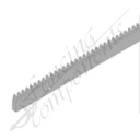 Gear Rack - 1 Metre 3 Support, Steel with 3 spacer (10x30x1005mm)