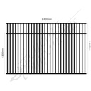 Aluminium Flat Top Panel - Pool Certified - 1500H x 2400W