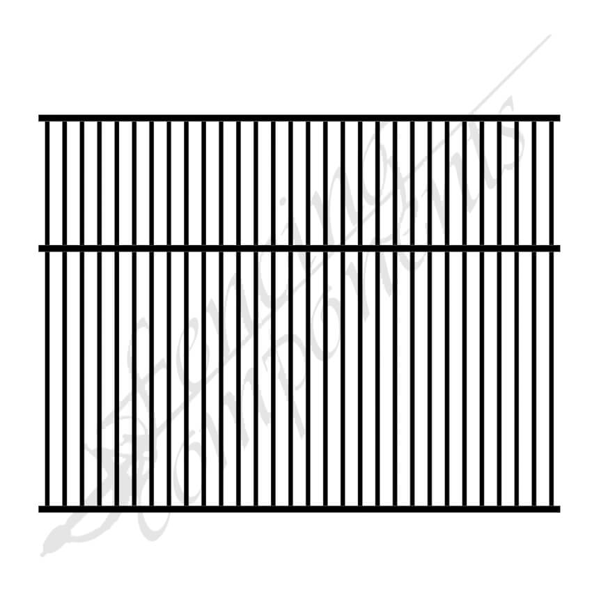 Aluminium Flat Top Panel - Pool Certified - 1800H x 2400W