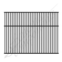 Aluminium Flat Top Panel - Pool Certified - 1800H x 2400W