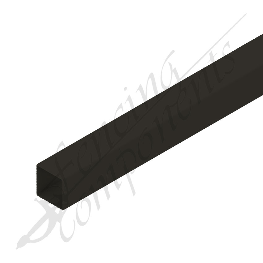 50x50mm Aluminium Post - Satin Black (6500mm - 1.6mm)