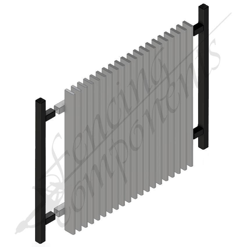 Aluminium Blade Gate Converter [PAIR] (150mm)