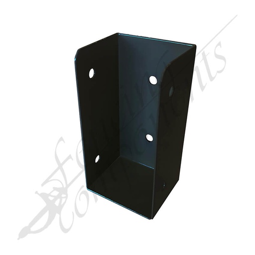 [CLEAR-5000B-ALU] Clearance Item - Pergola Brackets - Aluminium (50x100 Black)