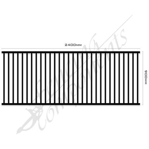 Aluminium Flat Top Panel - 900H x 2400W
