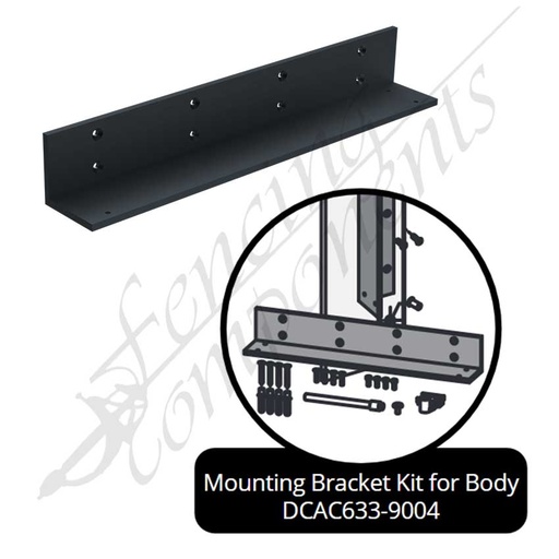 [DD-DCAC633-9004] D&D Assa Abloy SlimLine® Mounting Bracket Kit
