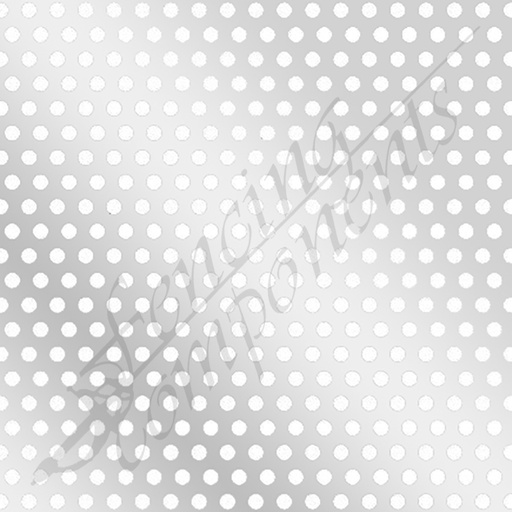 Aluminium Perforated Sheet Mesh 1200x2400 - Round Hole 