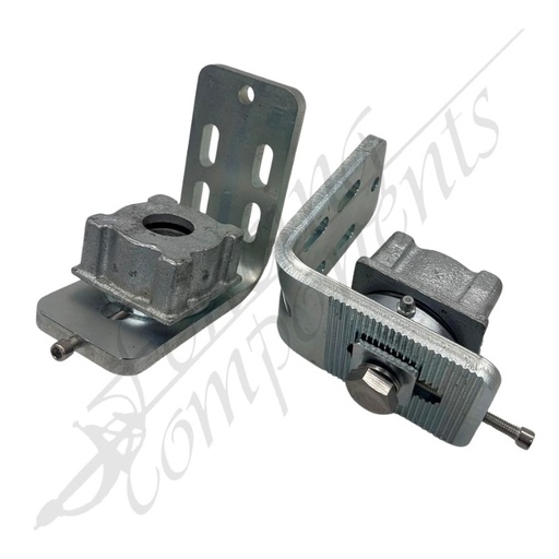 MAXX Ball Bearing Punch In Hinges - Steel [PAIR] **YELLOW**